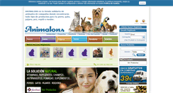 Desktop Screenshot of animalons.es